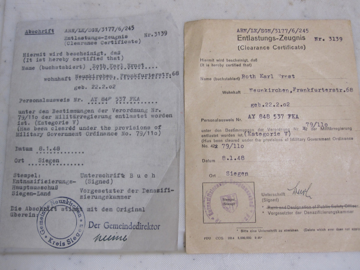 Wehrpaß &amp; Wehrmacht Führerschein etc etc SONDERFÜHRER !!!