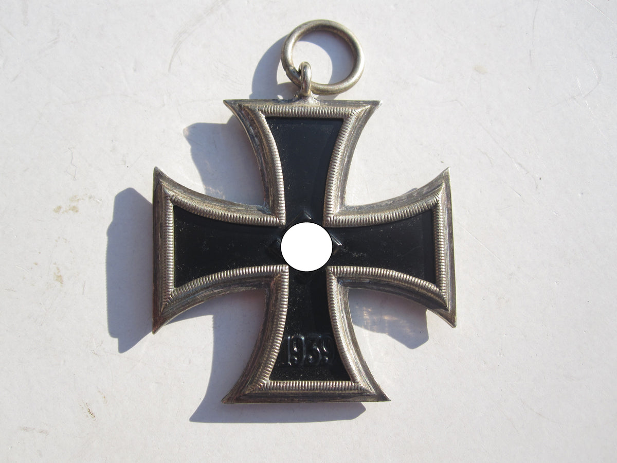 Schinkelkreuz Eisernes Kreuz 2.Klasse 1939 -SELTENE VARIANTE- !! Schinkelstück !! (EK2/39) Mint Condition