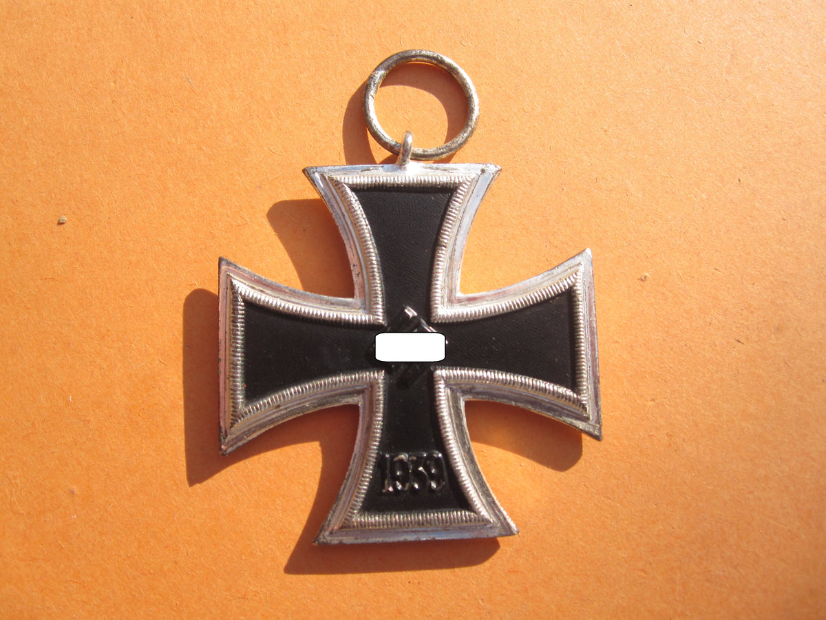 Schinkelkreuz Eisernes Kreuz 2.Klasse 1939 -EXTREM SELTENE VARIANTE- !! EINTEILIG !! (EK2/39) Mint Condition