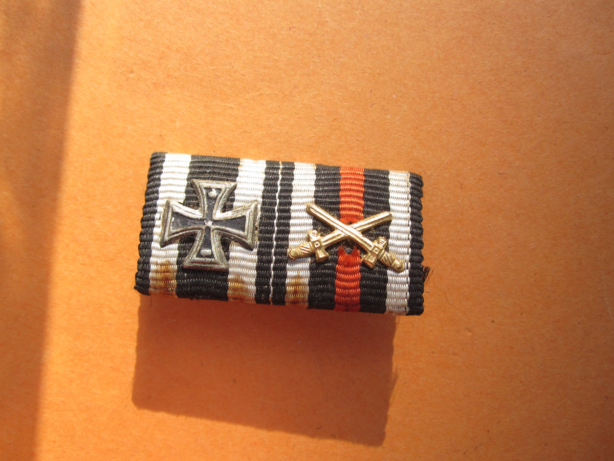 Eisernes Kreuz 2.Klasse 1914 (EK2/14) Frontkämpfer Ehrenkreuz (FEK) Feldspange