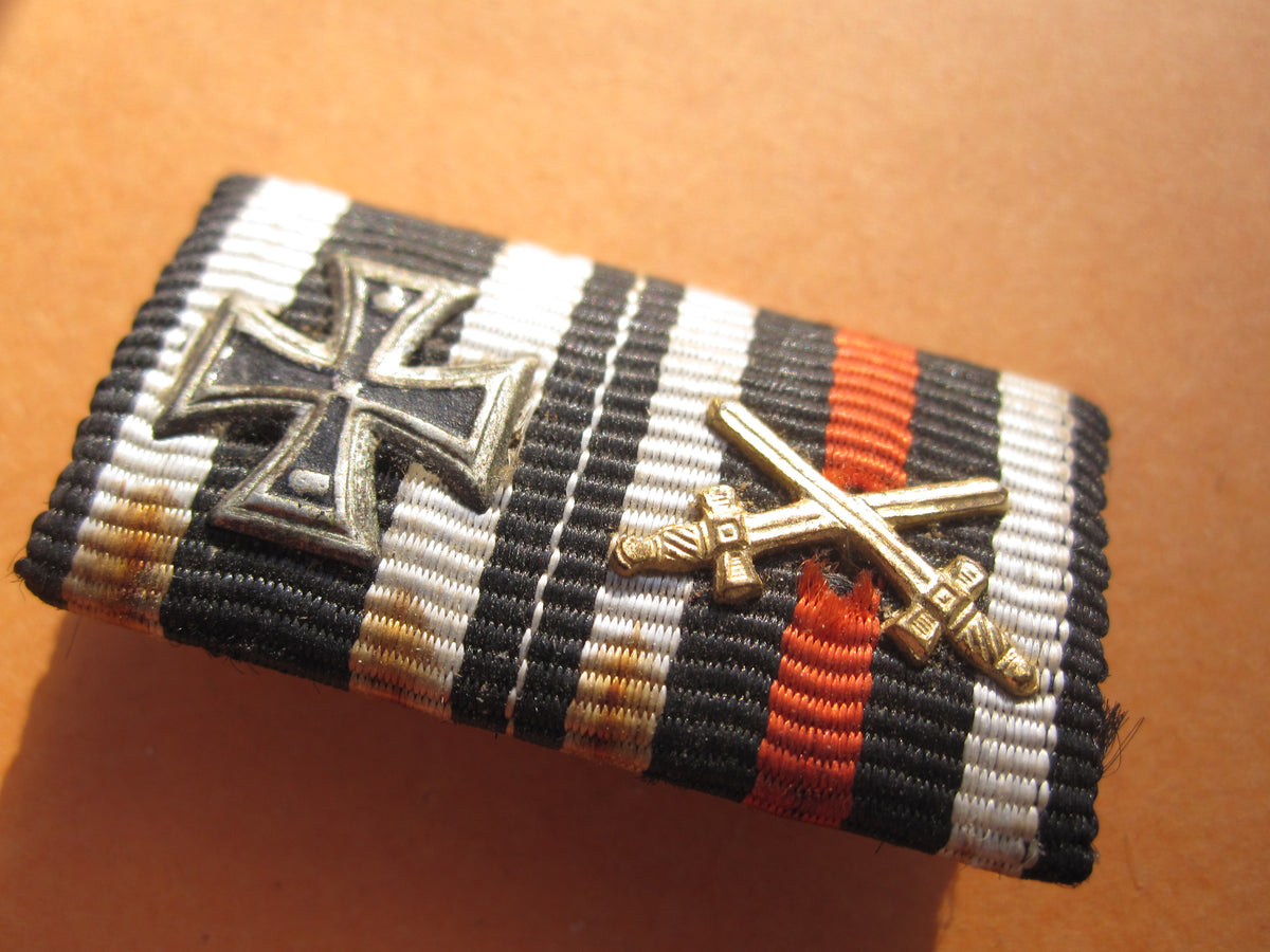 Eisernes Kreuz 2.Klasse 1914 (EK2/14) Frontkämpfer Ehrenkreuz (FEK) Feldspange