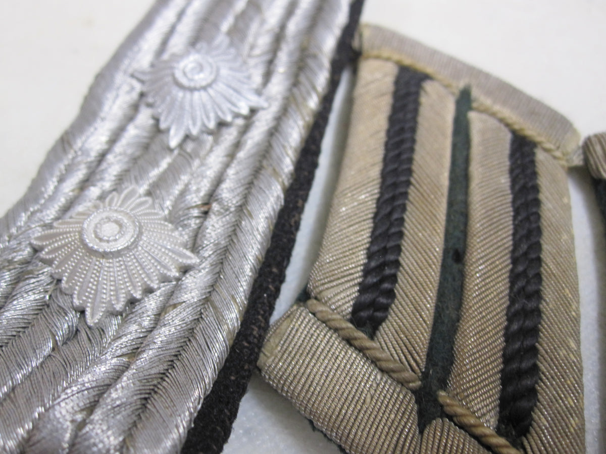Schulterklappen / Schulterstücke &amp; Kragenspiegel Pioniertruppe der deutschen Wehrmacht