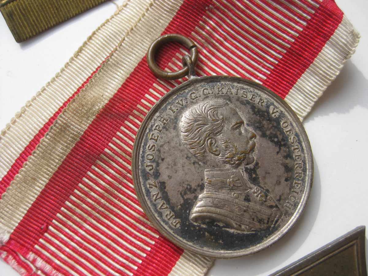 ROTTHALMÜNSTER Konvolut 1. Weltkrieg Orden Auszeichnungen Österreich Bayern Kriegerbund etc