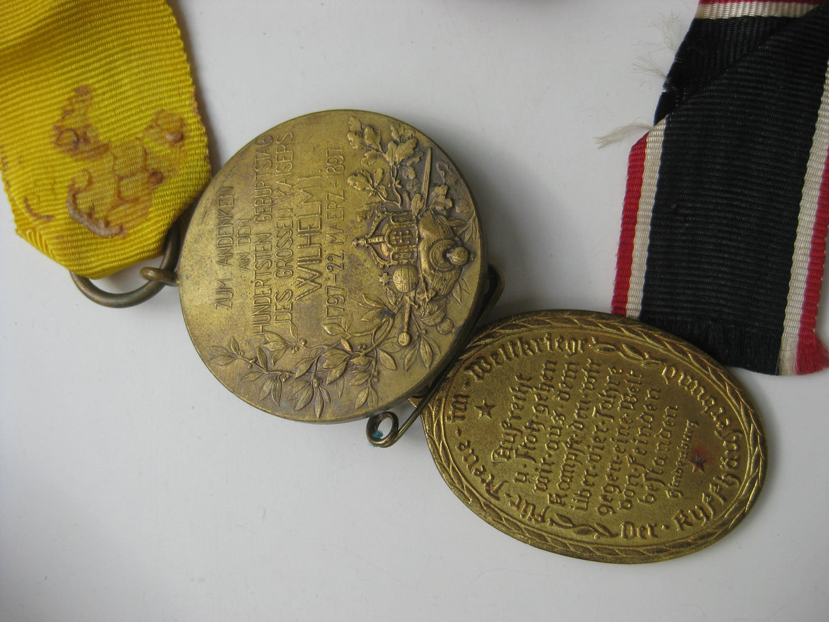 ROTTHALMÜNSTER Konvolut 1. Weltkrieg Orden Auszeichnungen Österreich Bayern Kriegerbund etc