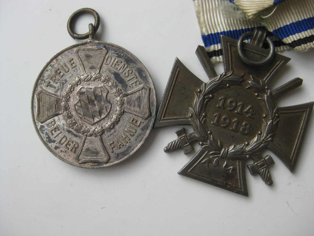 ROTTHALMÜNSTER Konvolut 1. Weltkrieg Orden Auszeichnungen Österreich Bayern Kriegerbund etc