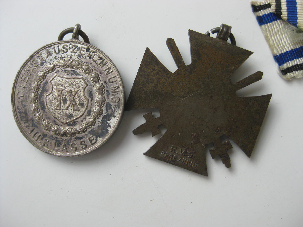 ROTTHALMÜNSTER Konvolut 1. Weltkrieg Orden Auszeichnungen Österreich Bayern Kriegerbund etc