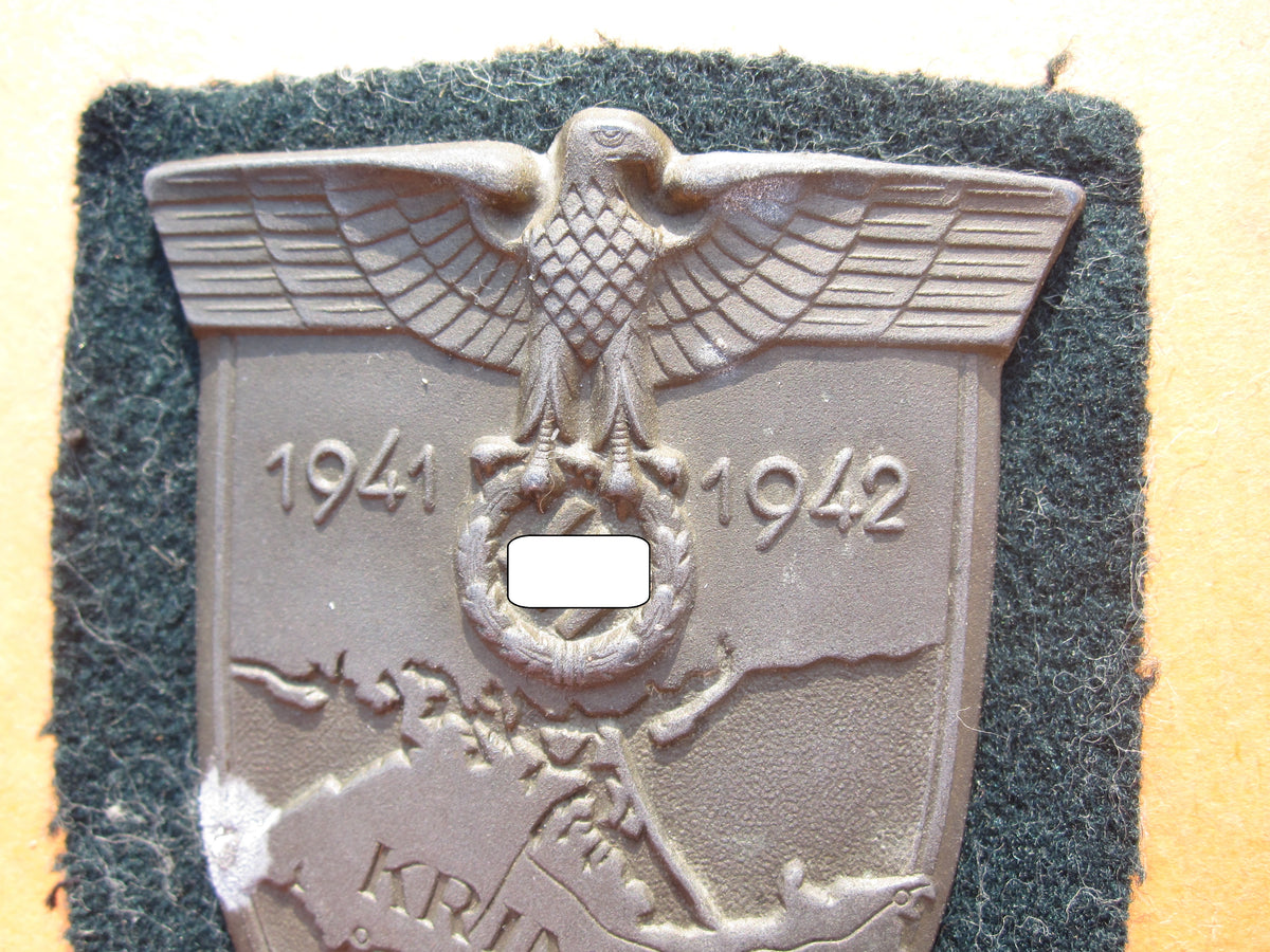 Krimschild 1941/1942 Hersteller: Wilhelm Deumer