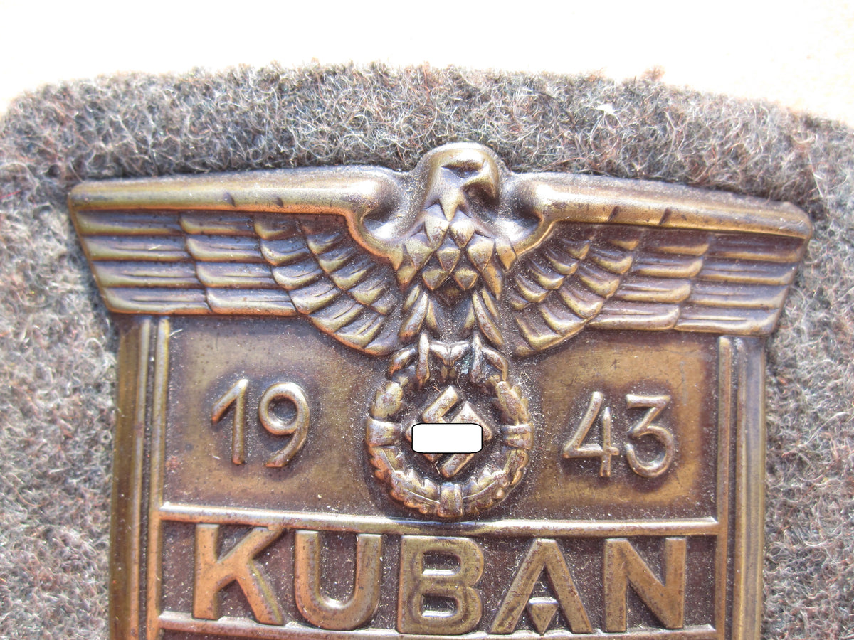 Kubanschild 1943 mit Tüte Mint Condition