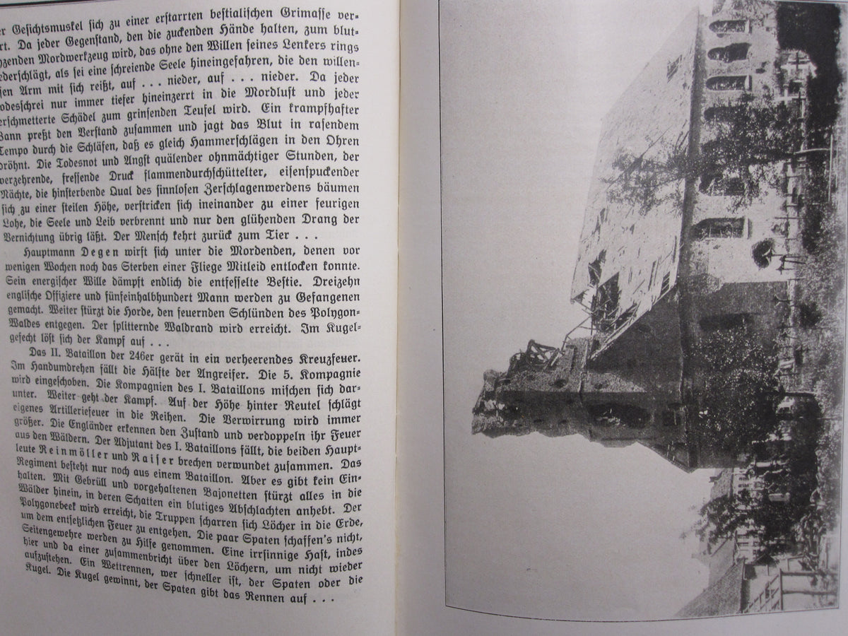 Buch Reichsarchiv YPERN 1.Weltkrieg Westfront