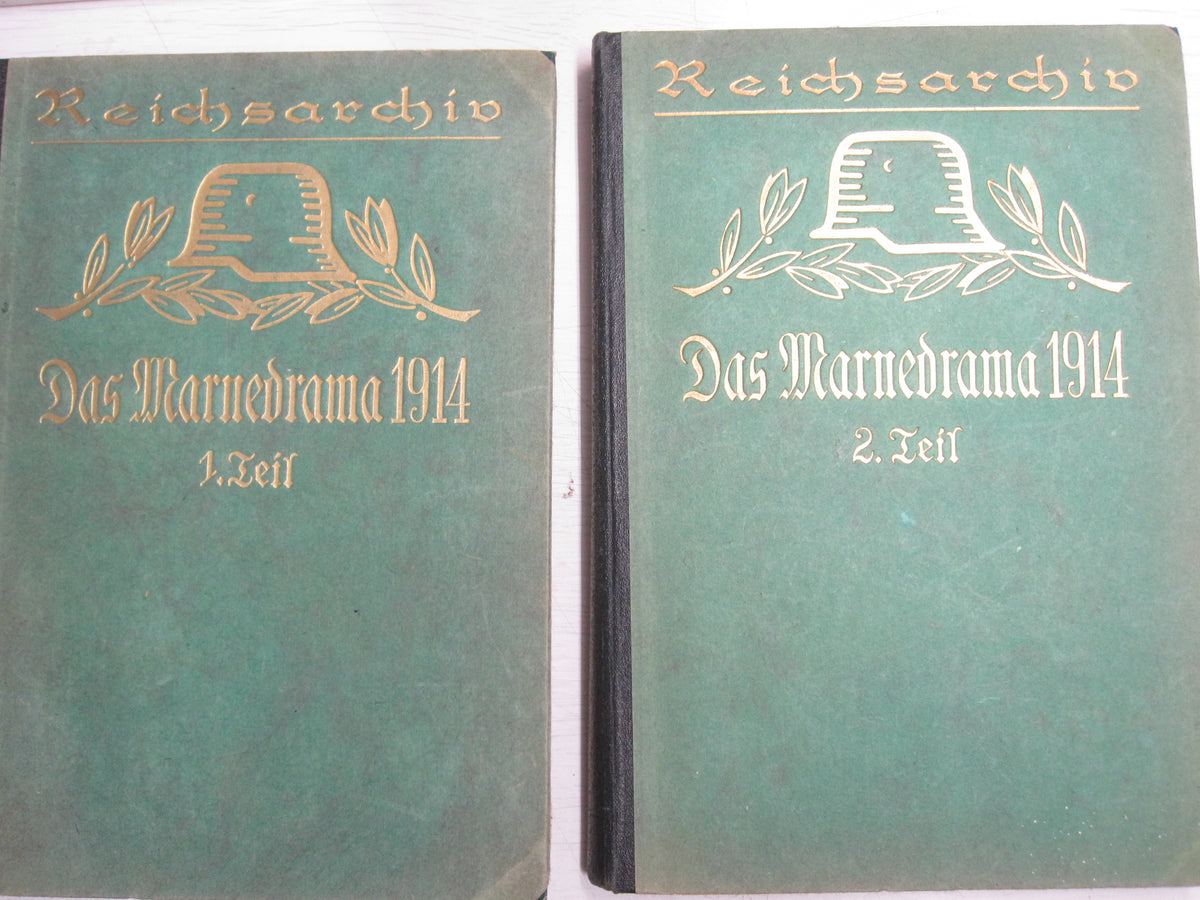Buch Reichsarchiv Das Marnedrama Band I &amp; Band II 1.Weltkrieg Westfront