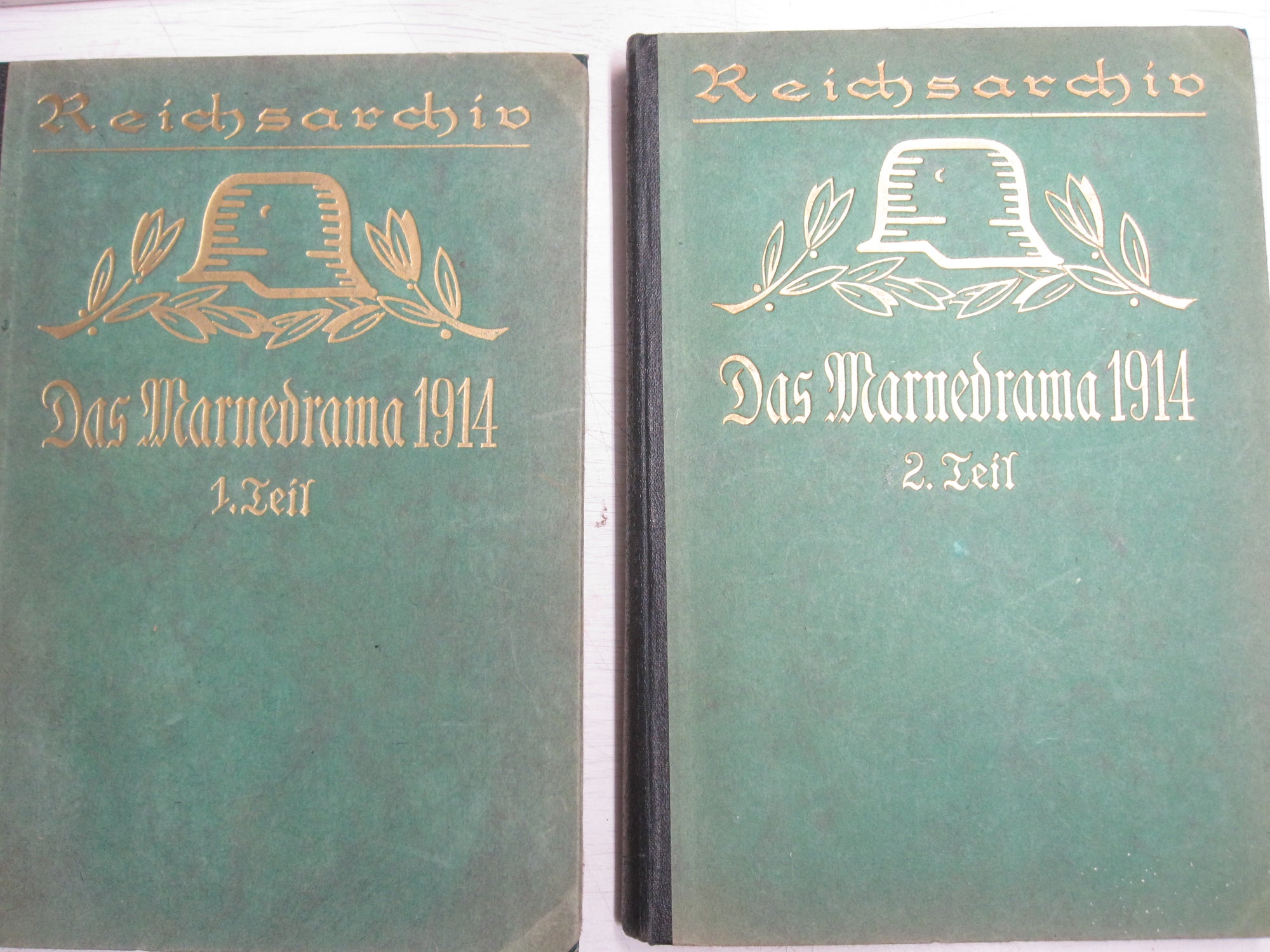 Buch Reichsarchiv Das Marnedrama Band I & Band II 1.Weltkrieg Westfront