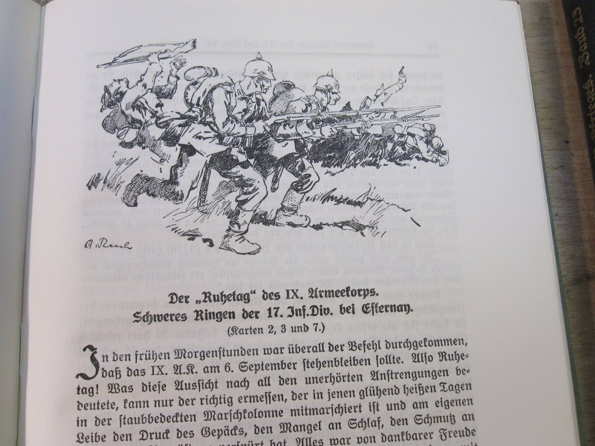 Buch Reichsarchiv Das Marnedrama Band I &amp; Band II 1.Weltkrieg Westfront
