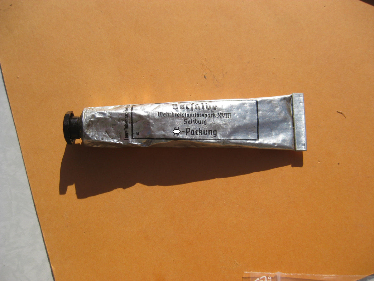 Borsalbe Heilsalbe Wehrmacht Wehrkreissanitätspark XVIII Salzburg SS-PACKUNG