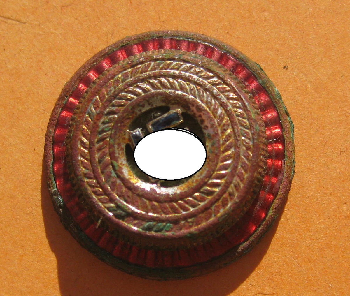 Mützenkokarde Mützenabzeichen zur Schirmmütze politischer Leiter (NSDAP) 3.Reich