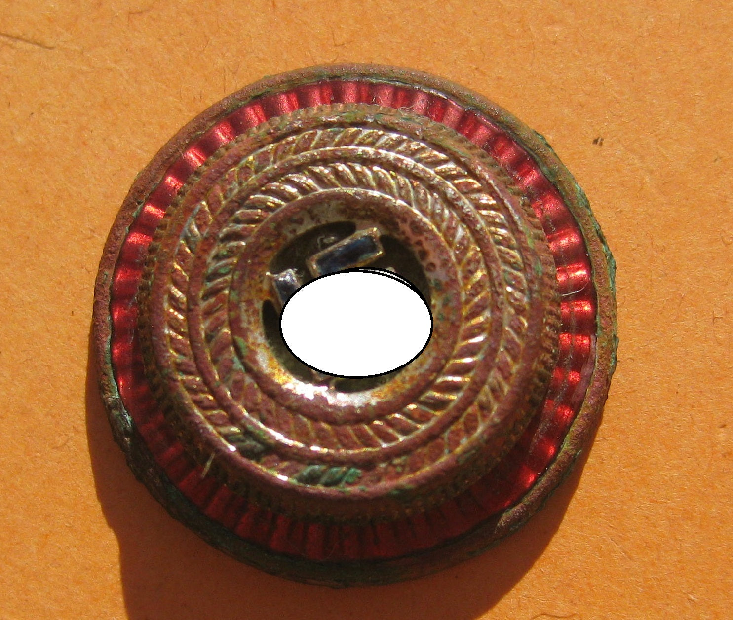 Mützenkokarde Mützenabzeichen zur Schirmmütze politischer Leiter (NSDAP) 3.Reich