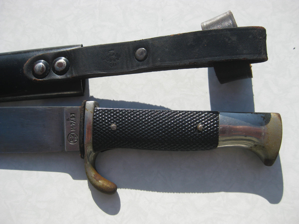 HJ-Fahrtenmesser Hitlerjugend HJ-Dolch RZM M7/ 87 Maich &amp; Ambrom, Steinbach