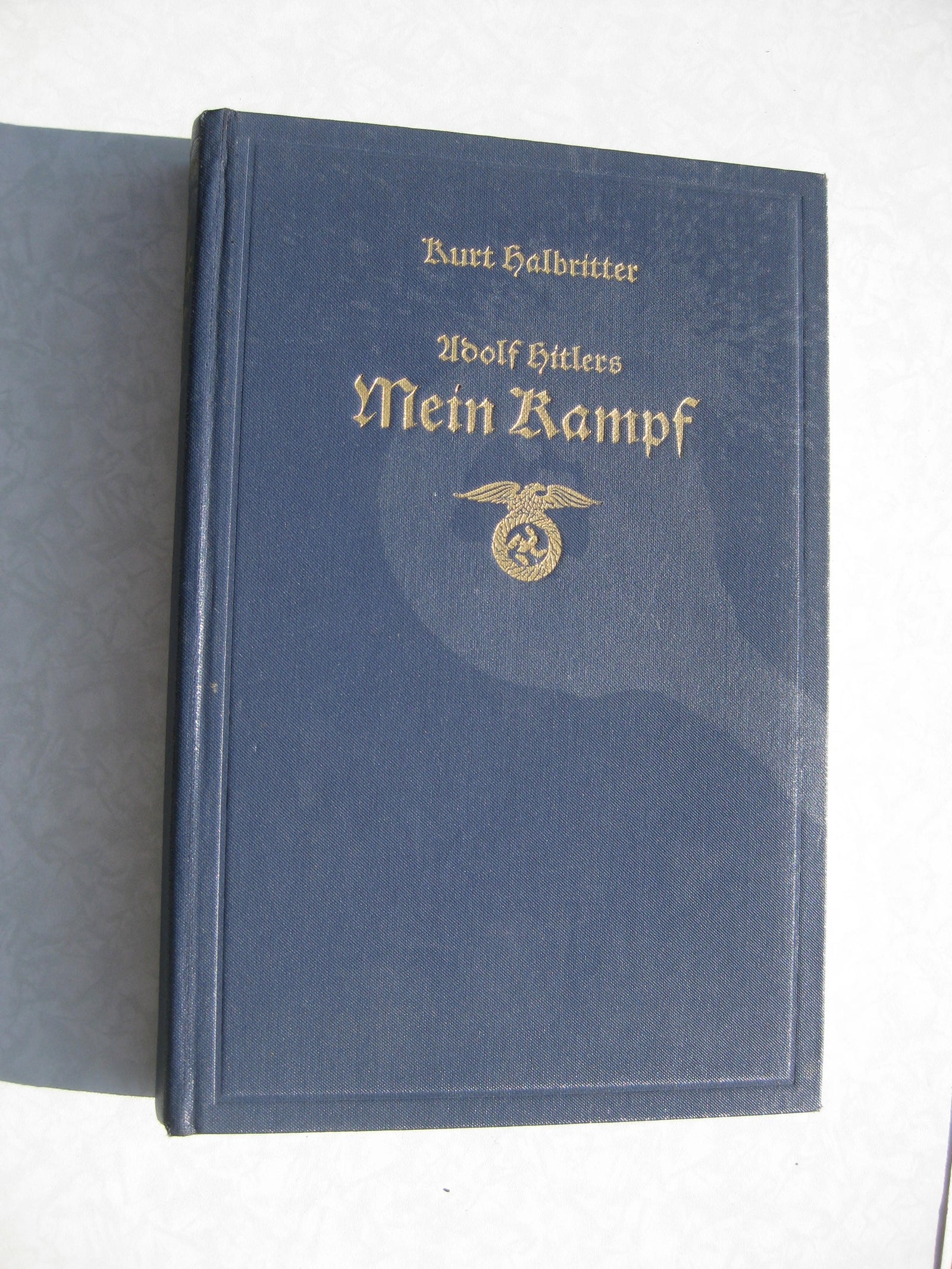 Erstausgabe Buch Adolf Hitlers Mein Kampf Gezeichnete Erinnerungen an eine große Zeit BRD 1968!!