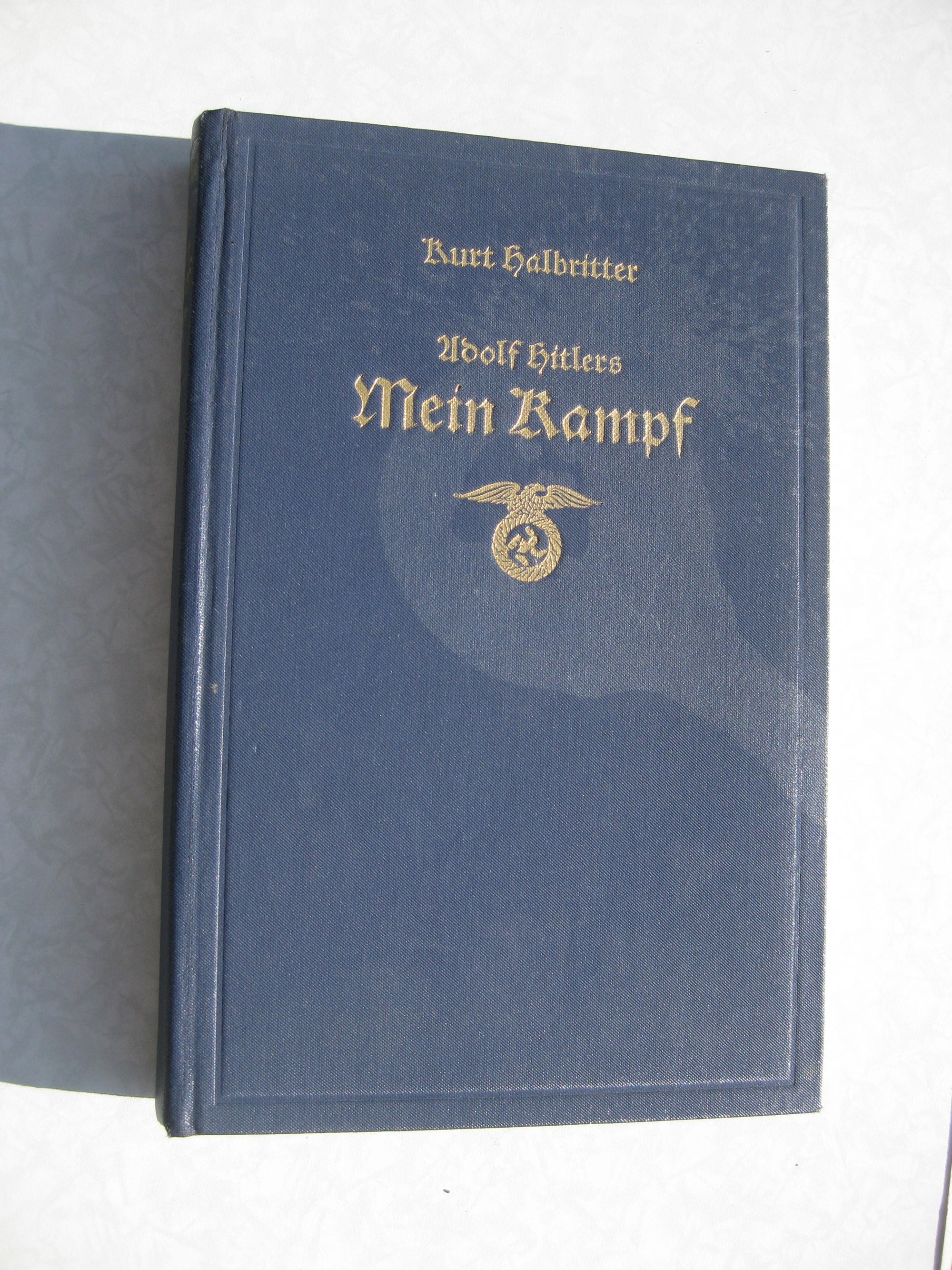 Erstausgabe Buch Adolf Hitlers Mein Kampf Gezeichnete Erinnerungen an eine große Zeit BRD 1968!!