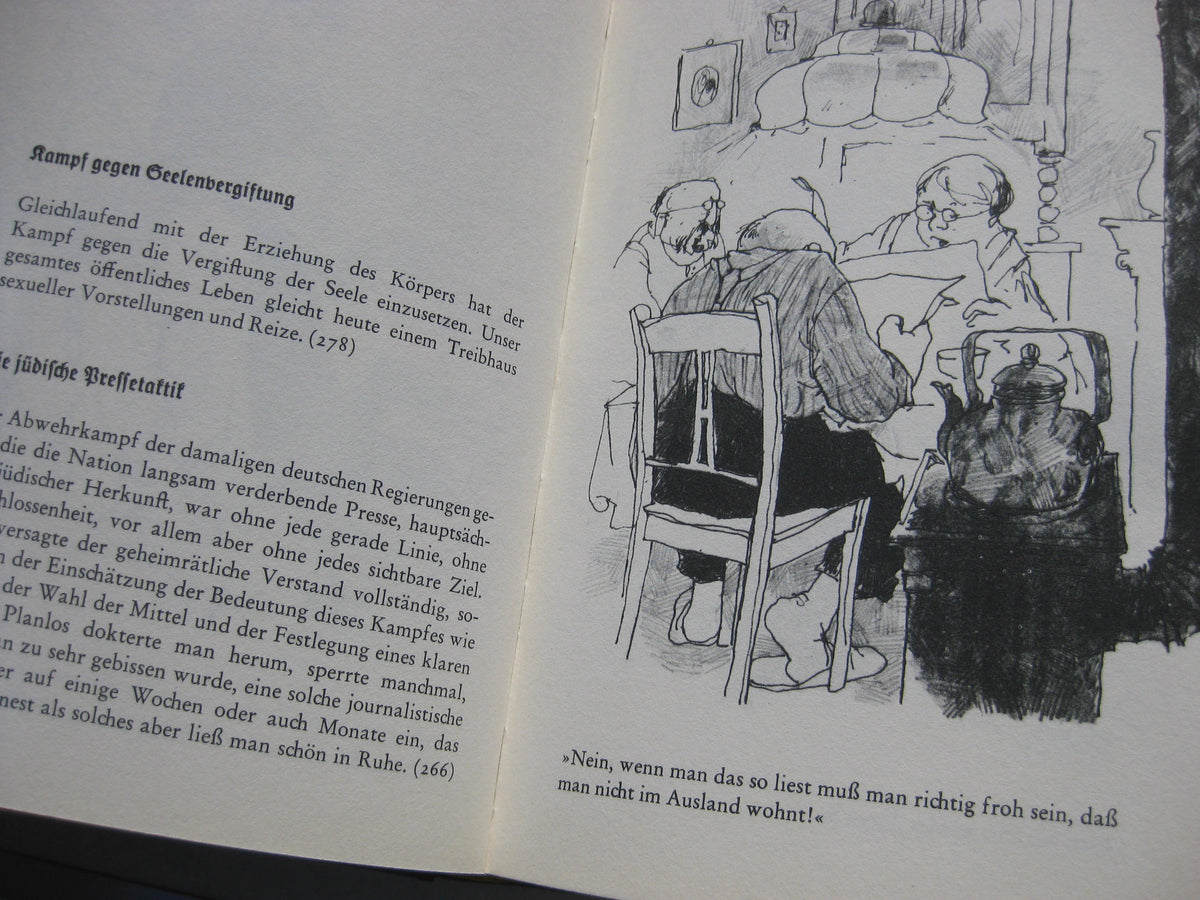 Erstausgabe Buch Adolf Hitlers Mein Kampf Gezeichnete Erinnerungen an eine große Zeit BRD 1968!!