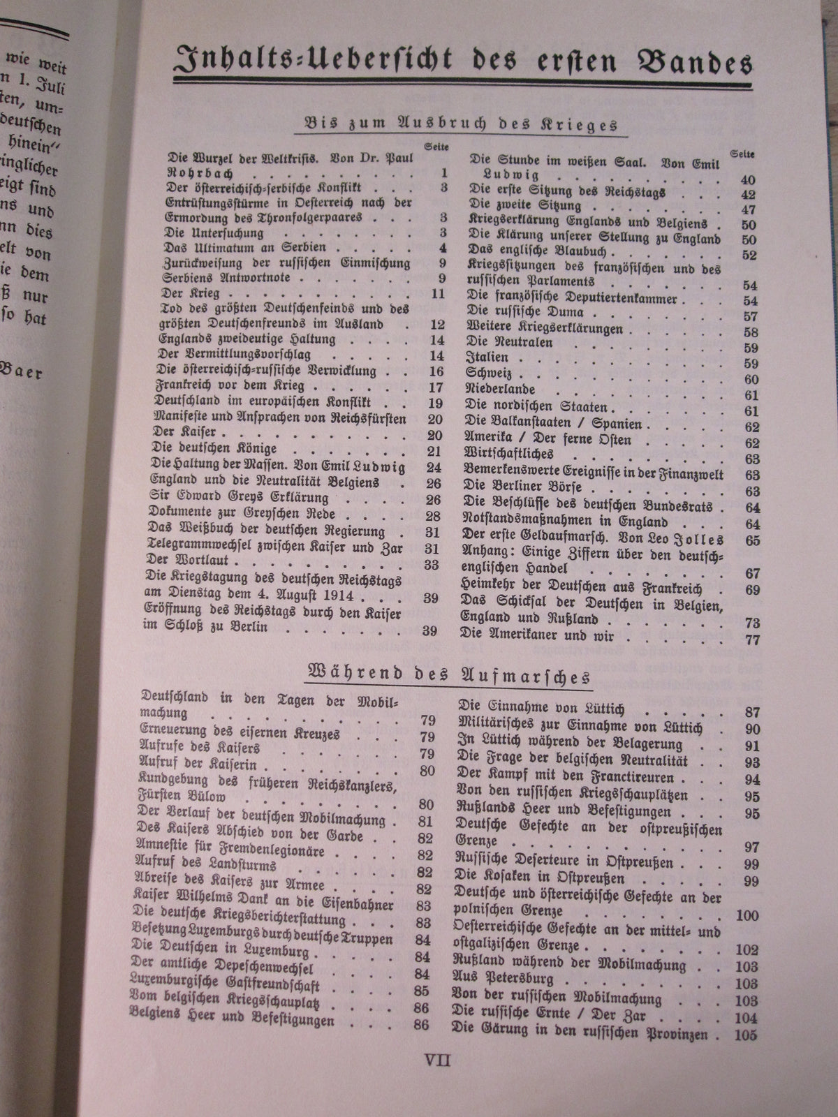 Buch Der Völkerkrieg