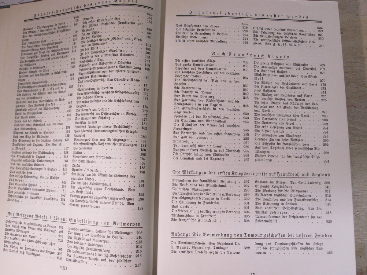 Buch Der Völkerkrieg