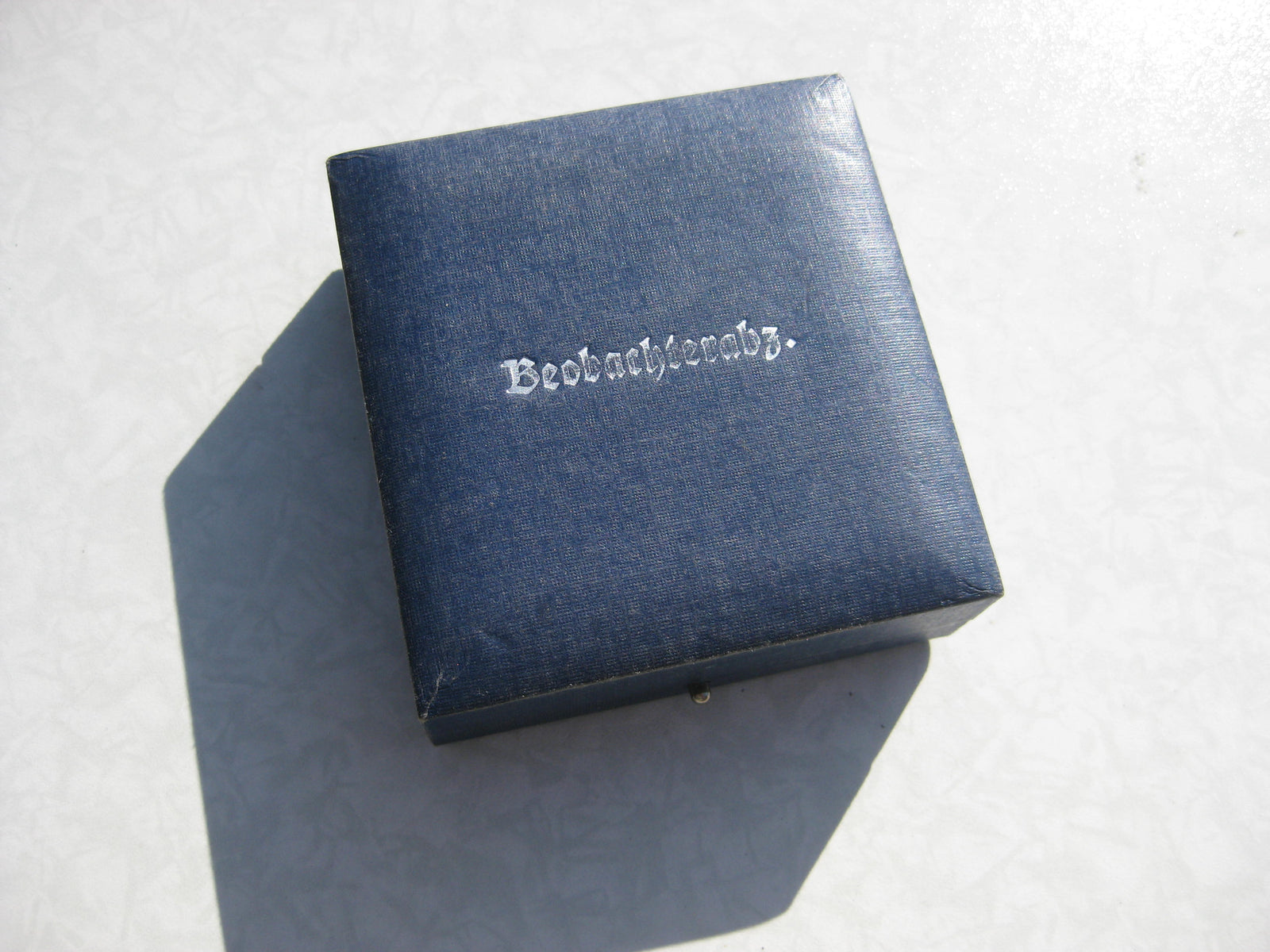 Verleihungsetui zum Luftwaffen Beobachterabzeichen -Sammleranfertigung-