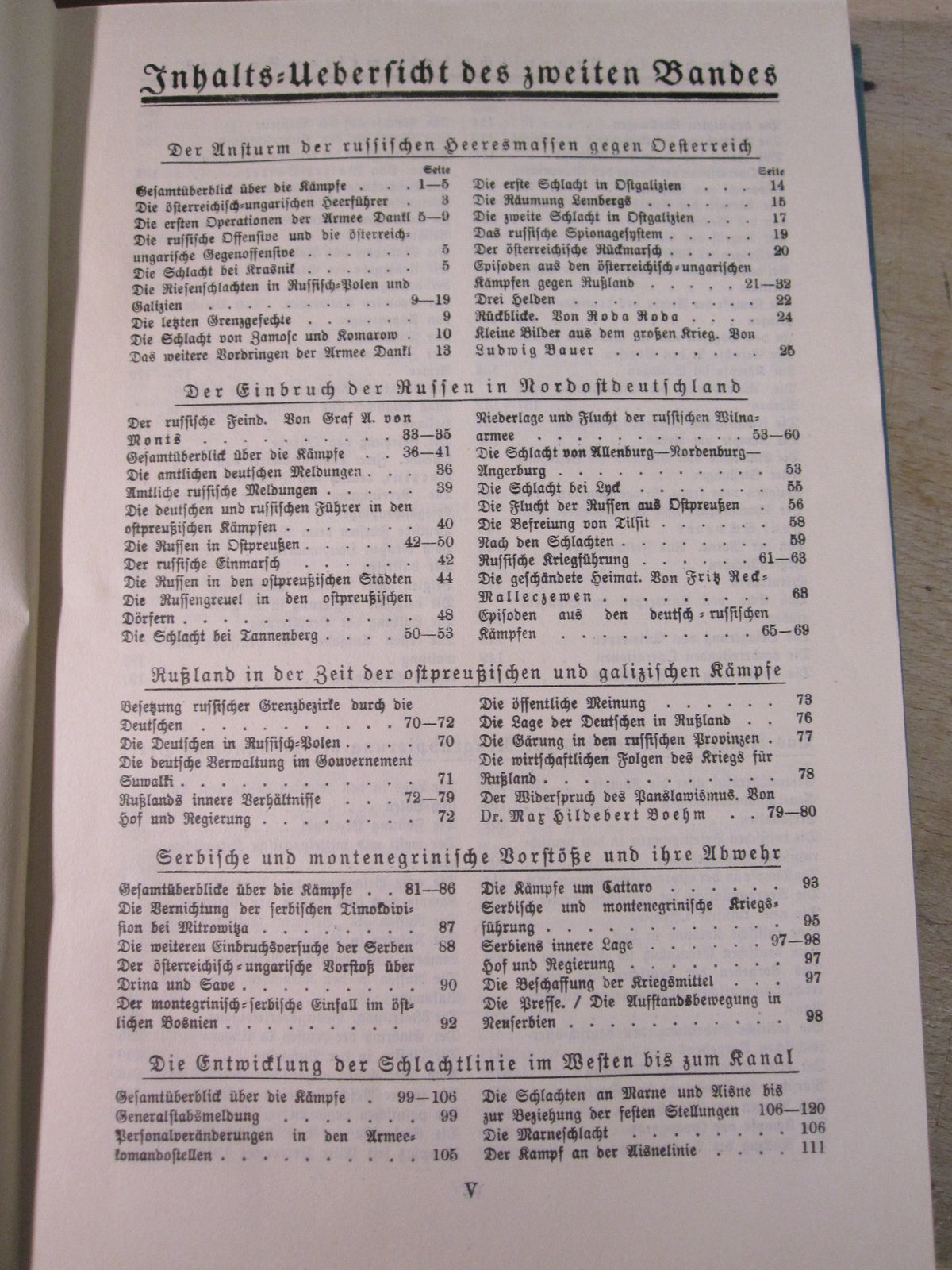 Buch Der Völkerkrieg