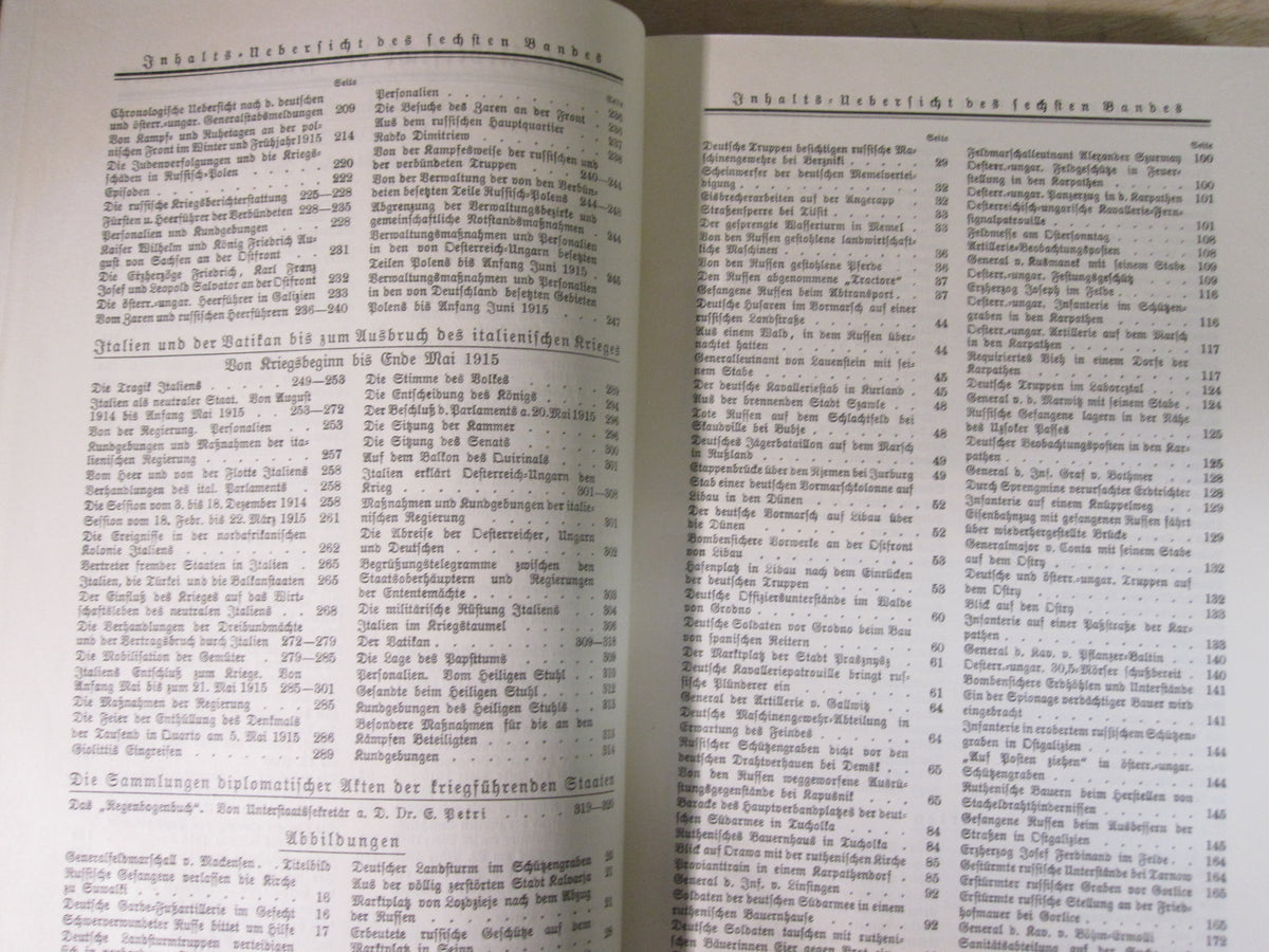 Buch Der Völkerkrieg