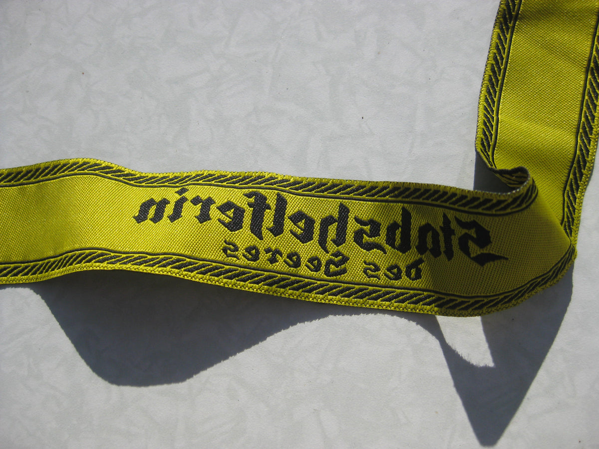 Ärmelband STABSHELFERIN DES HEERES  Sammleranfertigung