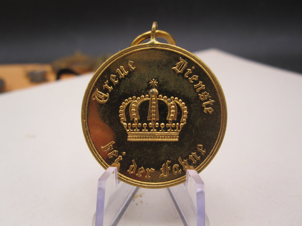 Medaille Treue Dienste bei der Fahne 12 Dienstjahre -Preußen-