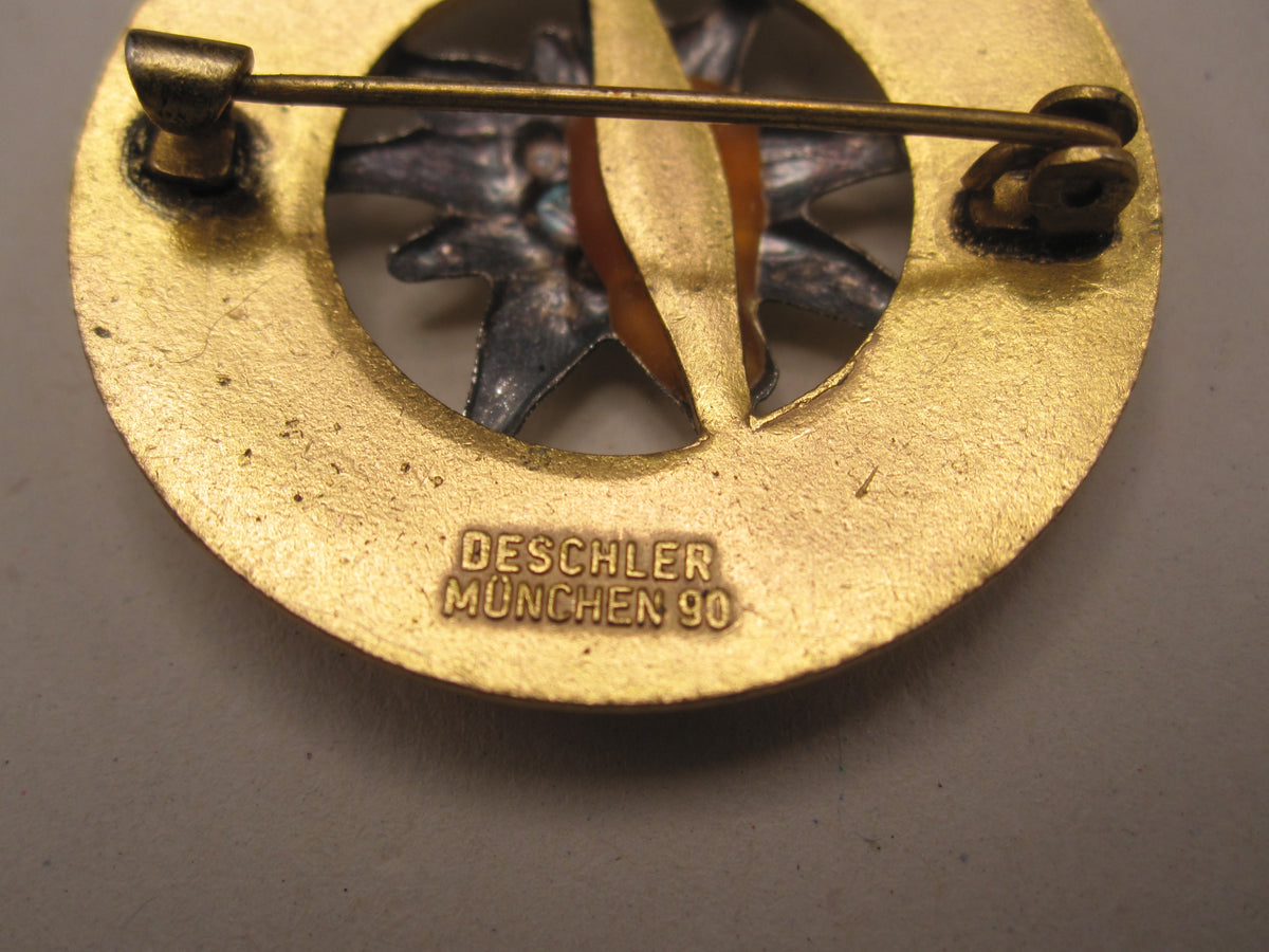 Deutscher Alpenverein für 60 Jahre Mitgliedsabzeichen DAV