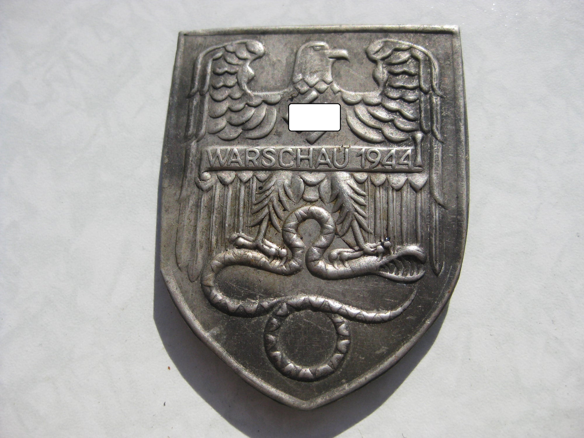 Warschauschild 1944  -Sammleranfertigung-
