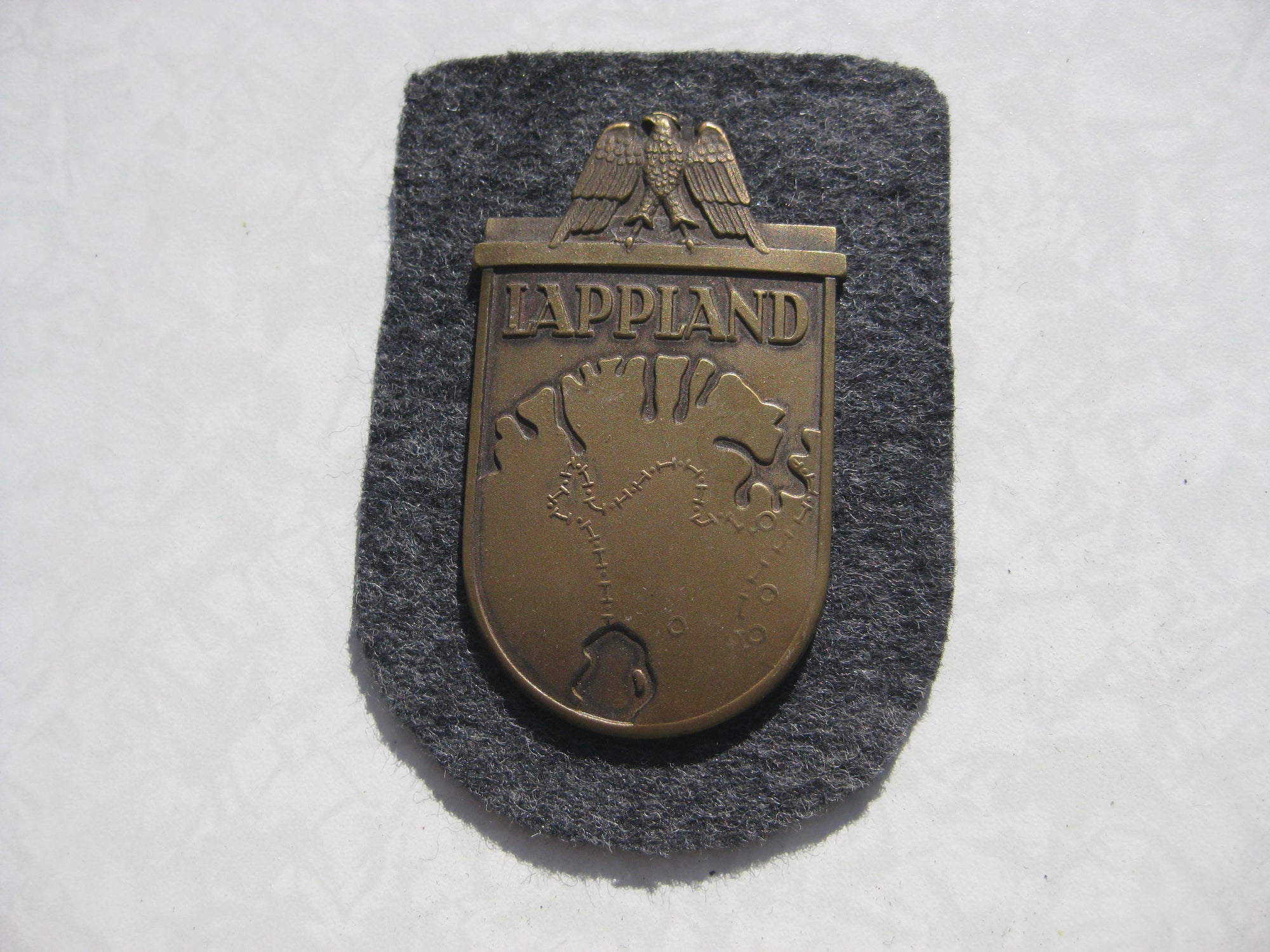 Lapplandschild für Bundeswehr 1957