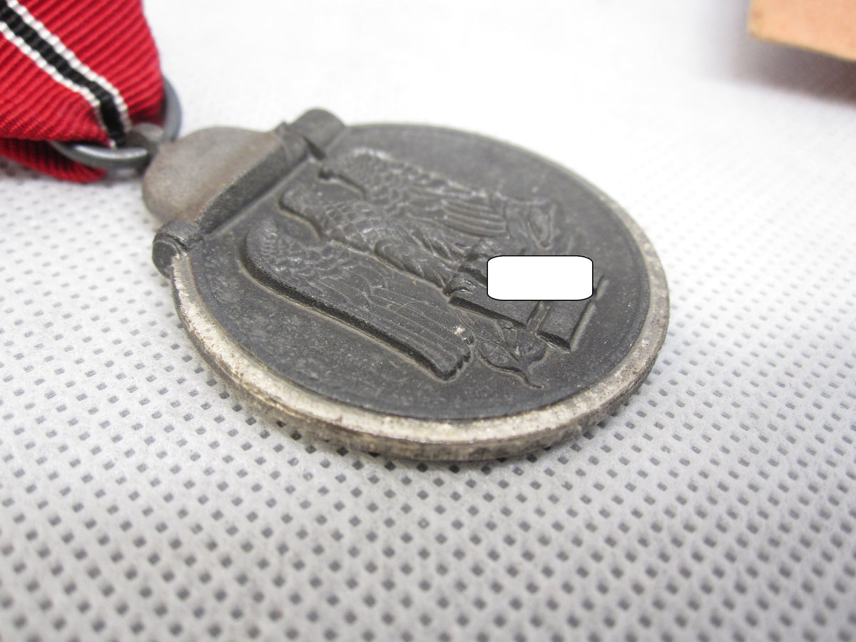 Ostmedaille 1941 mit Verleihungstüte Hersteller: Souval
