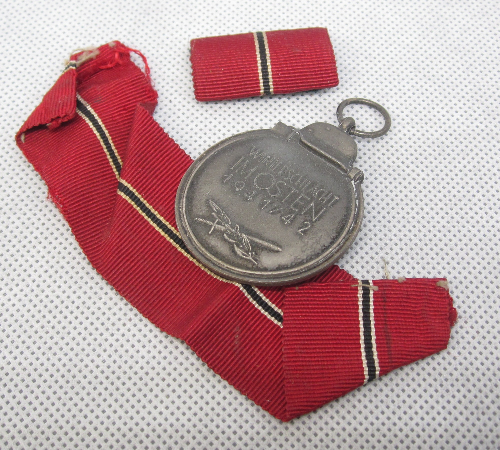 Ostmedaille 1941 mit Feldspange