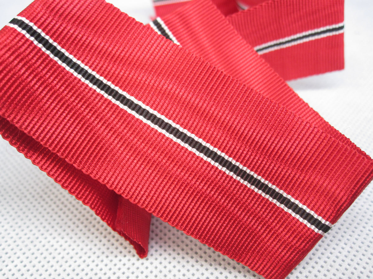 Sammleranfertigung Ordensband UV-positiv zur Medaille Winterschlacht im Osten 1941/42 Ostmedaille