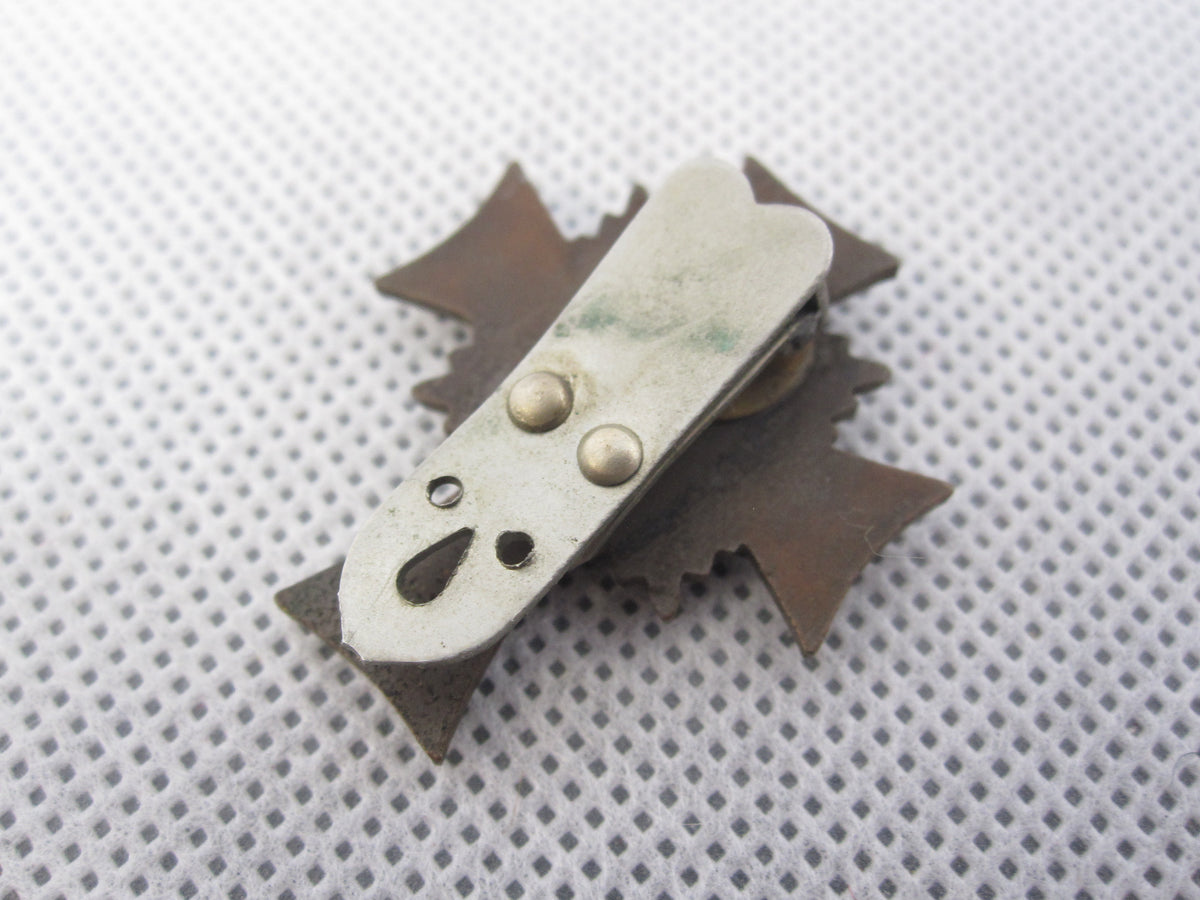 VARIANTE des Ehrenkreuz der deutschen Mutter Mutterkreuz in Bronze Dritte Stufe HALBMINIATUR