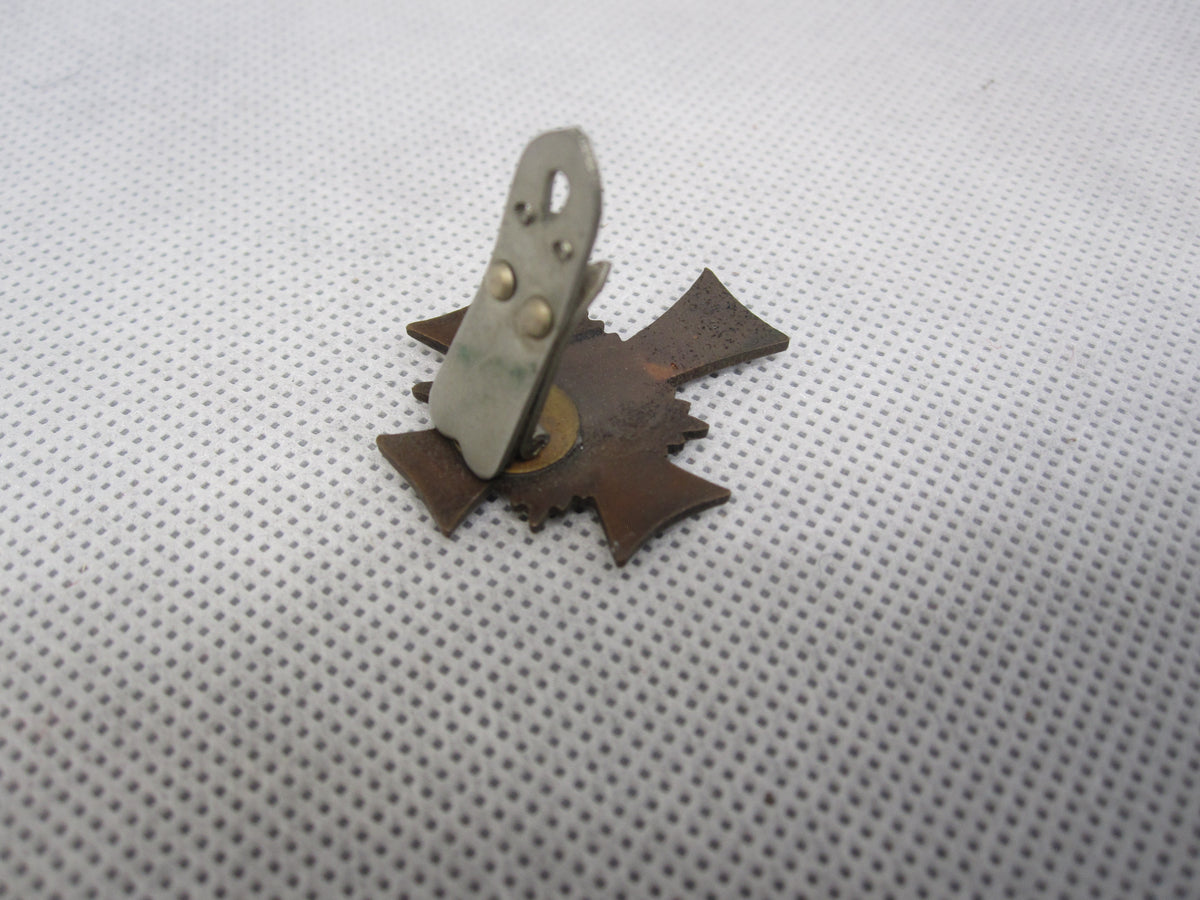 VARIANTE des Ehrenkreuz der deutschen Mutter Mutterkreuz in Bronze Dritte Stufe HALBMINIATUR