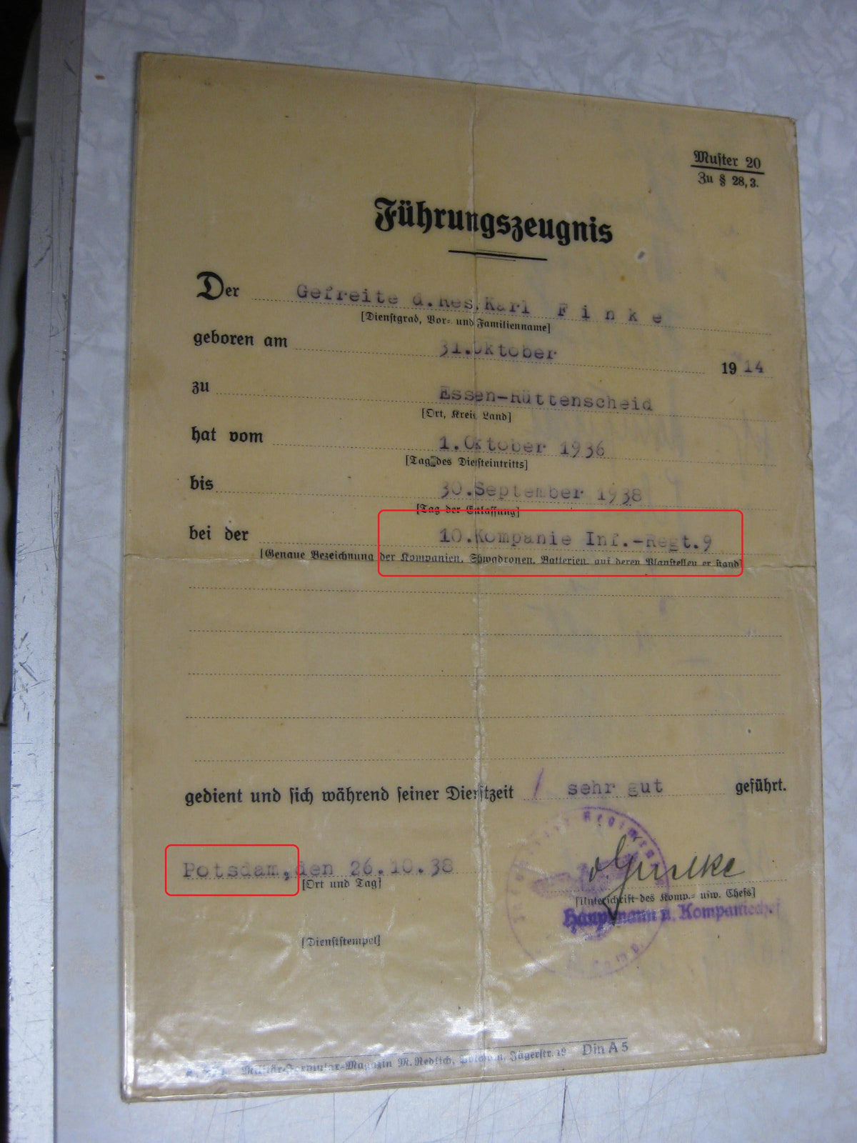 Besitzzeugnis Verleihungsurkunde Verwundetenabzeichen Silber Wehrmacht Arbeitsdienstpass RAD / FAD