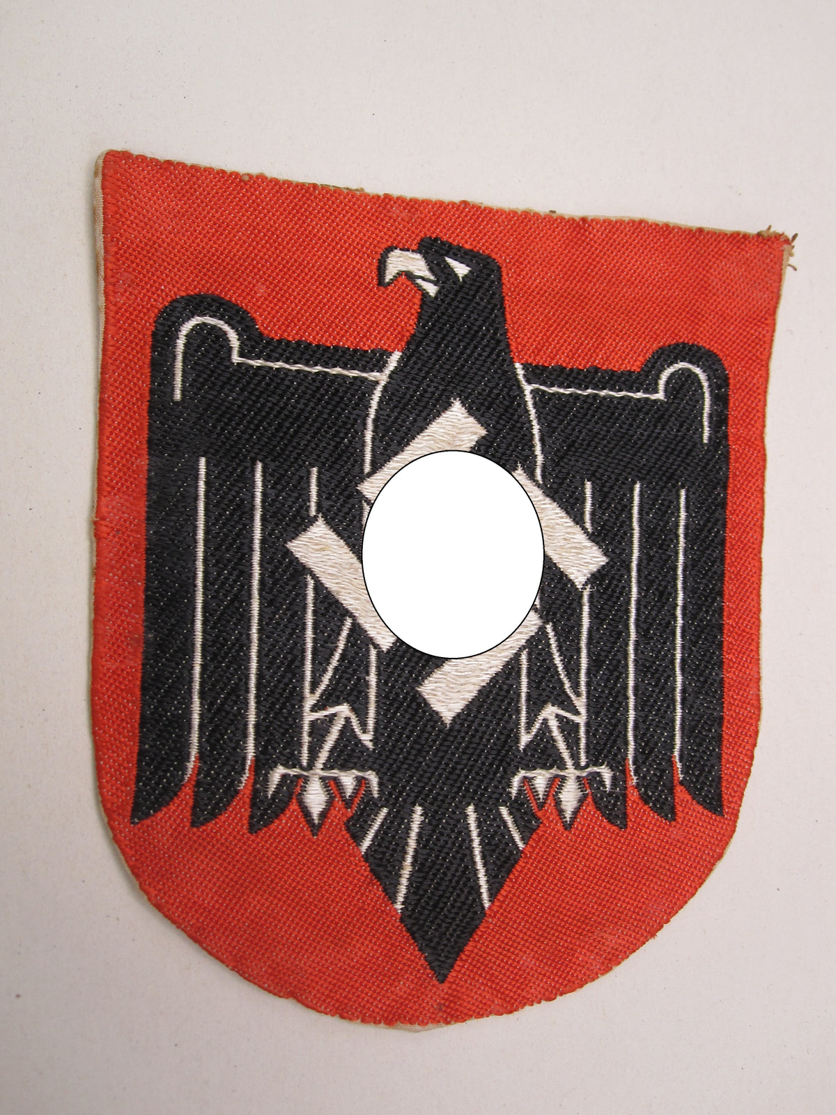 Brustadler für das Sporthemd / Trikot eines Fußball Nationalspielers DFB DSB NSRL 3. Reich