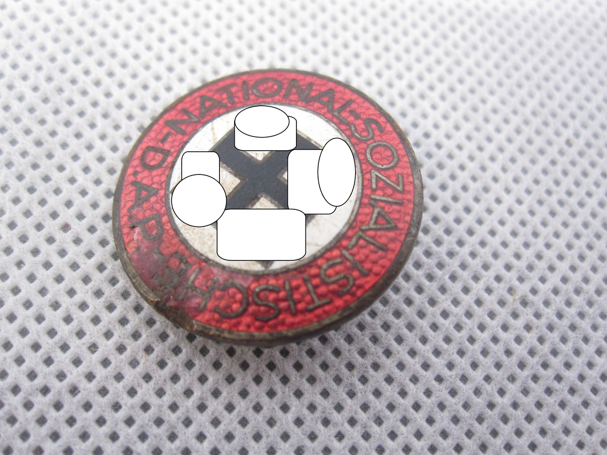 NSDAP Parteiabzeichen RZM  Hersteller: M1/13