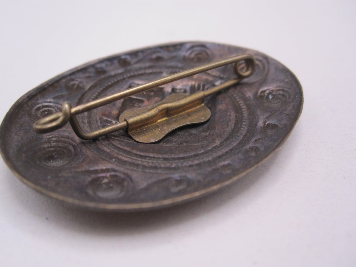 Brosche RAD weibliche Jugend Reichsarbeitsdienst (RAD/wJ) in Bronze