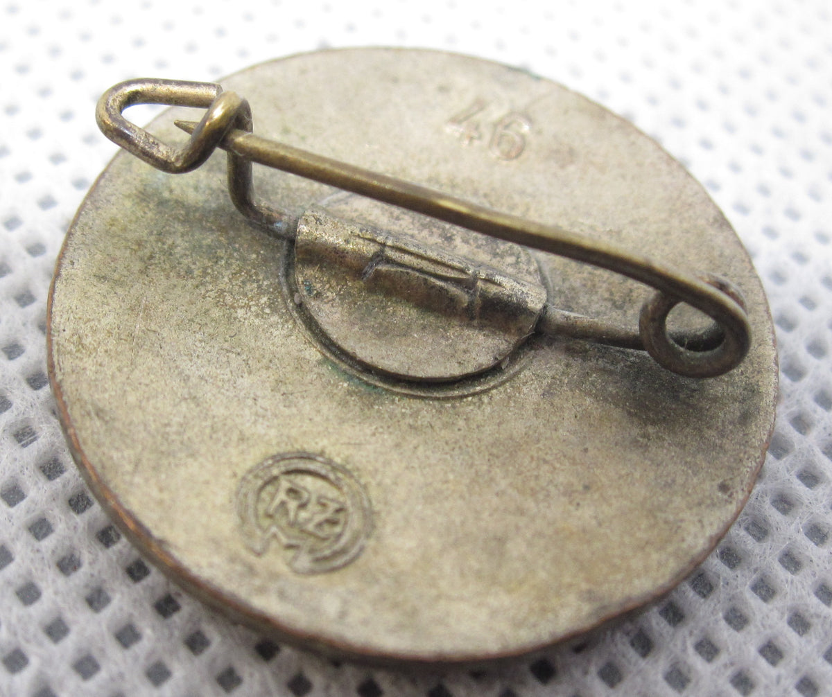 NSDAP Parteiabzeichen RZM  Hersteller: 46