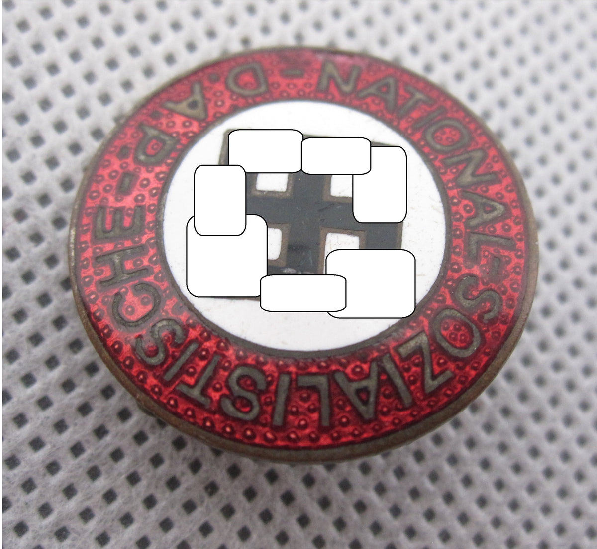 NSDAP Parteiabzeichen RZM  Hersteller: 46