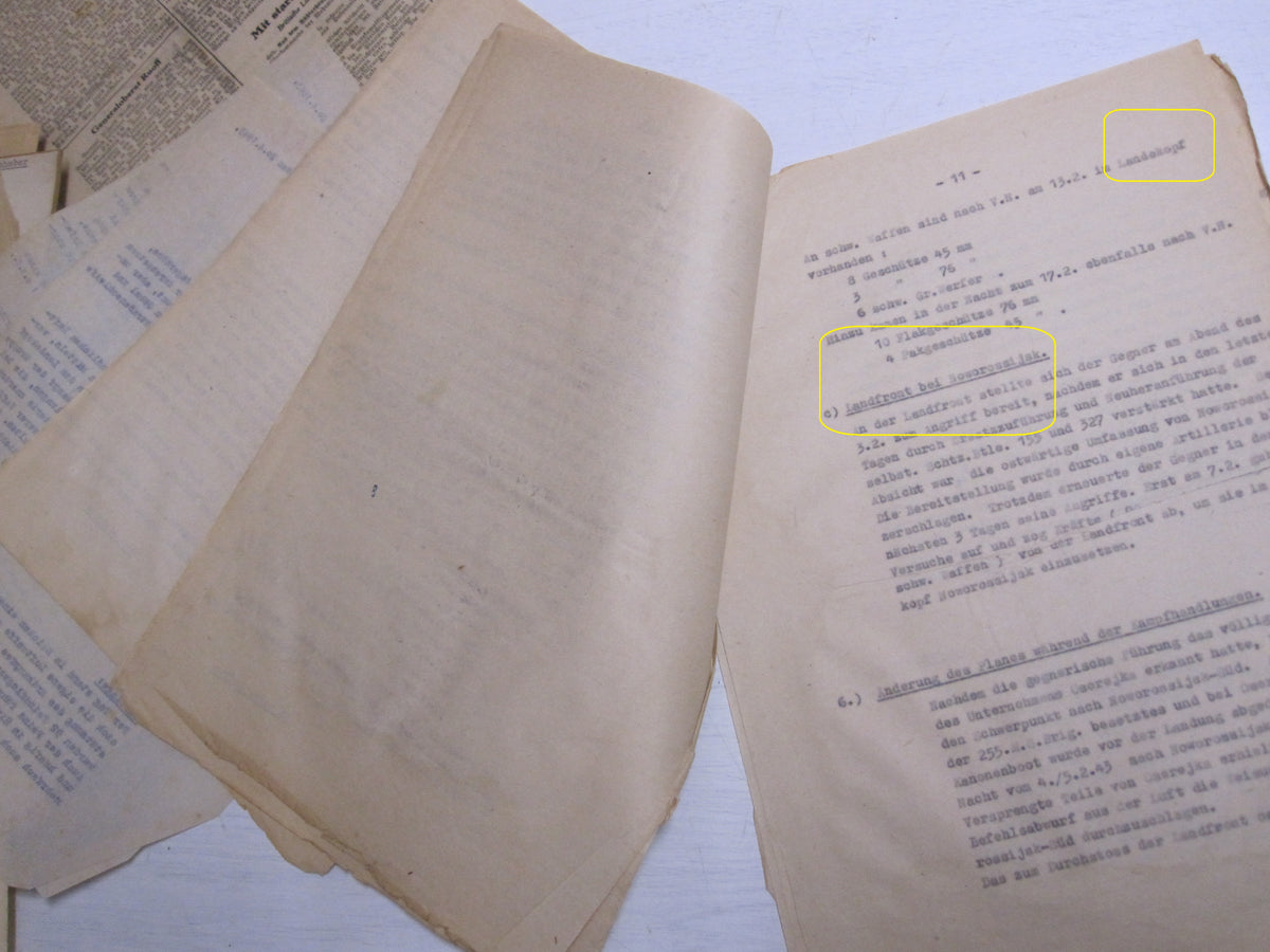 Uniformfoto General Ordensverleihung Slowakei Ritterkreuz Urkunden EK