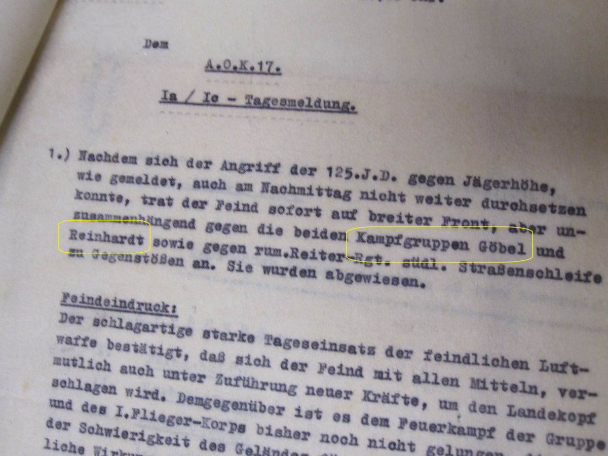 Uniformfoto General Ordensverleihung Slowakei Ritterkreuz Urkunden EK