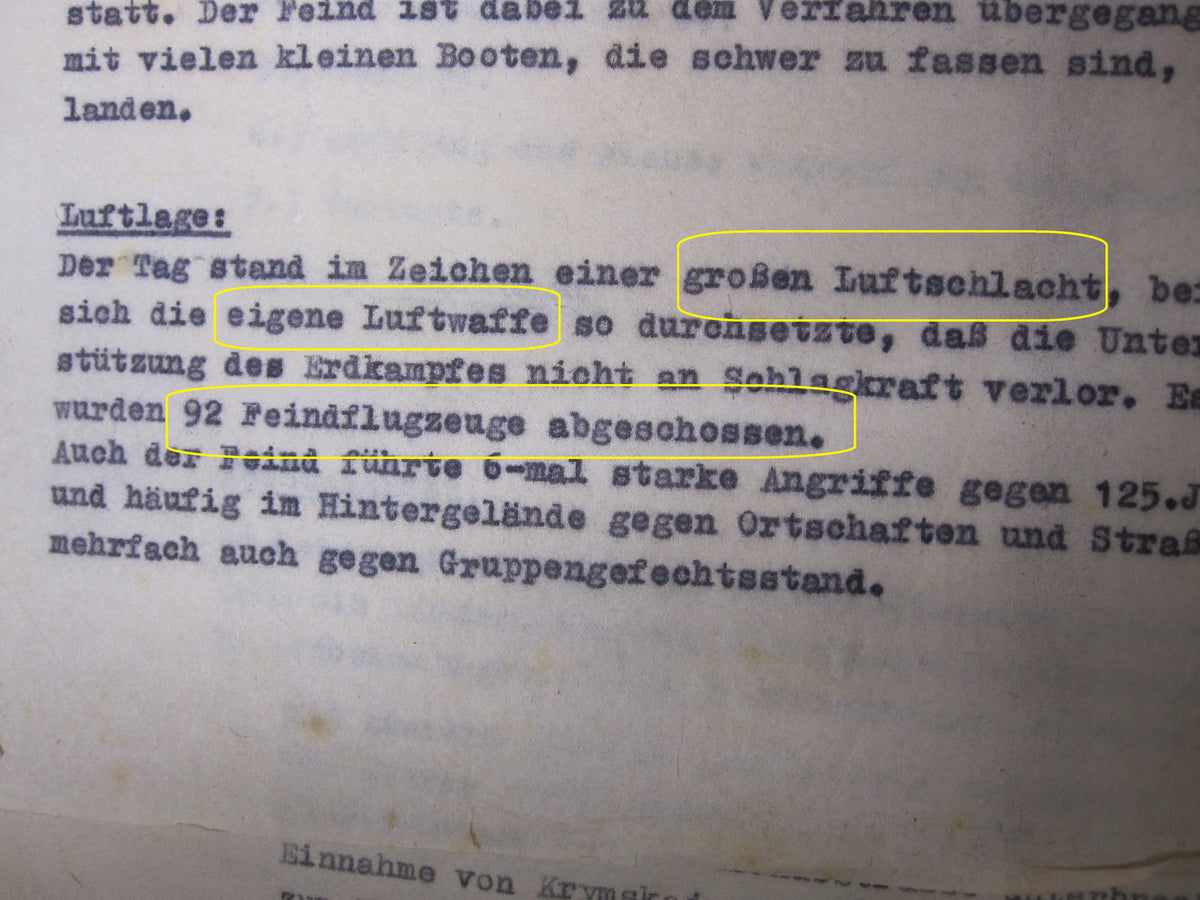 Uniformfoto General Ordensverleihung Slowakei Ritterkreuz Urkunden EK