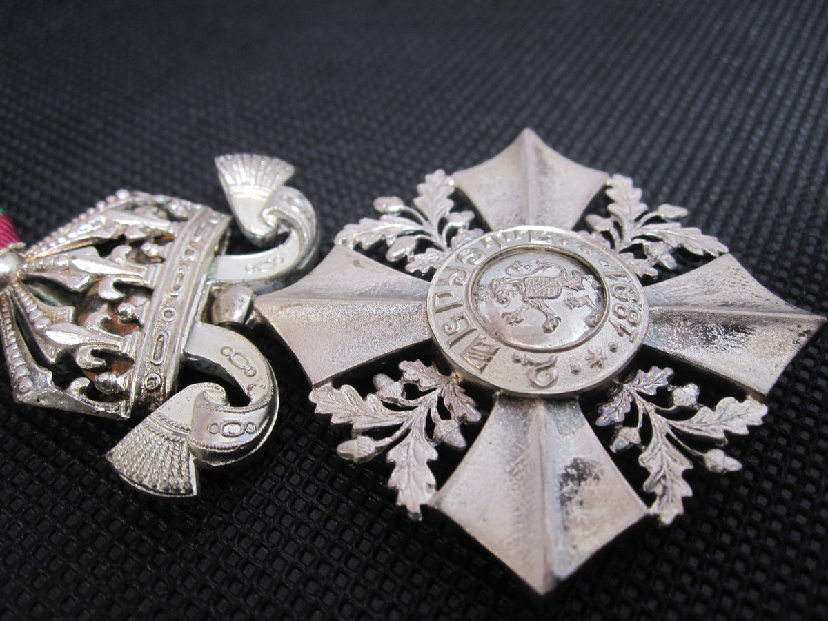 Bulgarien / bulgarischer Zivilverdienstorden 1891 SILBER