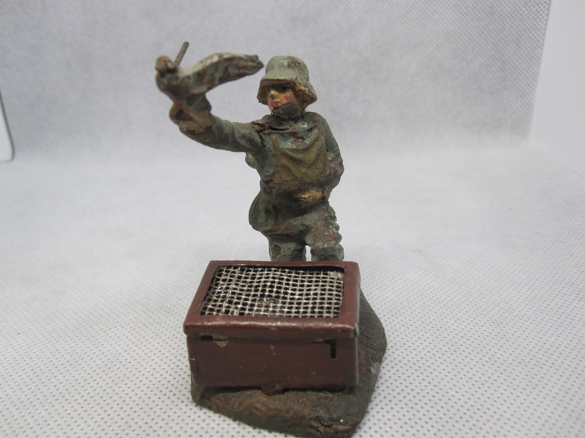 LINEOL Wehrmacht Brieftaubenwesen Brieftaube