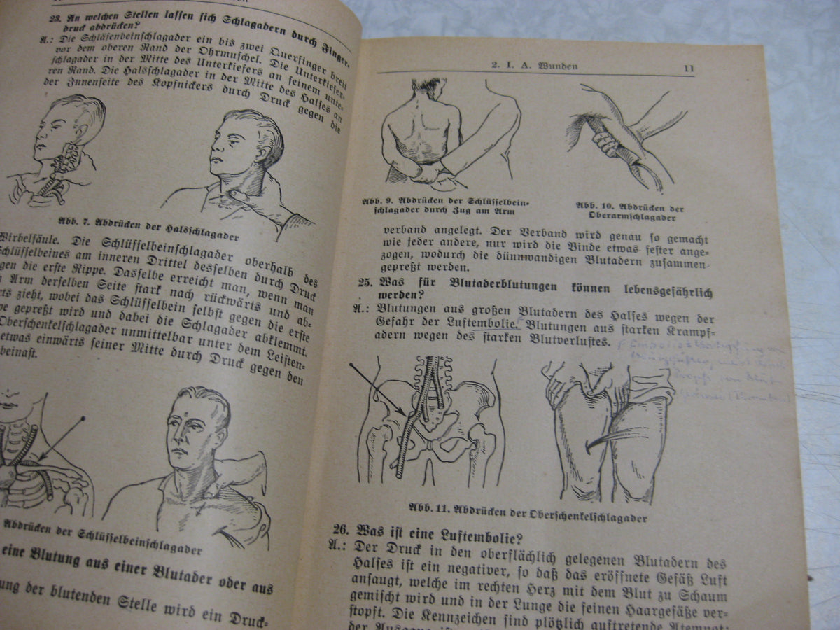 Besitzzeugnis Verleihungsurkunde Verwundetenabzeichen Infanterie Sanitätstruppe Wehrmacht